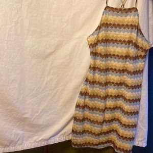 Derek heart dress. Back is a crisscross.